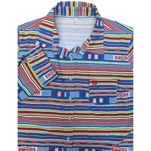 Cinch Shirt Womens ArenaFlex XL Multicolor Aztec Western Stretch Long Sleeve